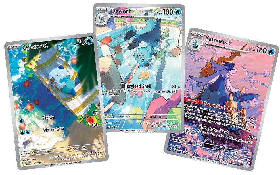 PTCGL】ミジュマル進化ラインのARがもらえる期間限定コードが判明 